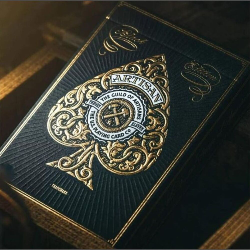 NEW Theory11 Black Edition Artisan Playing Cards Collectible Deck Edition #2022 - Picture 3 of 9